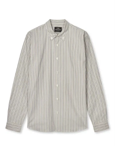 Mads Nørgaard - Oxford Sune Stripe Skjorte - Overland Track
